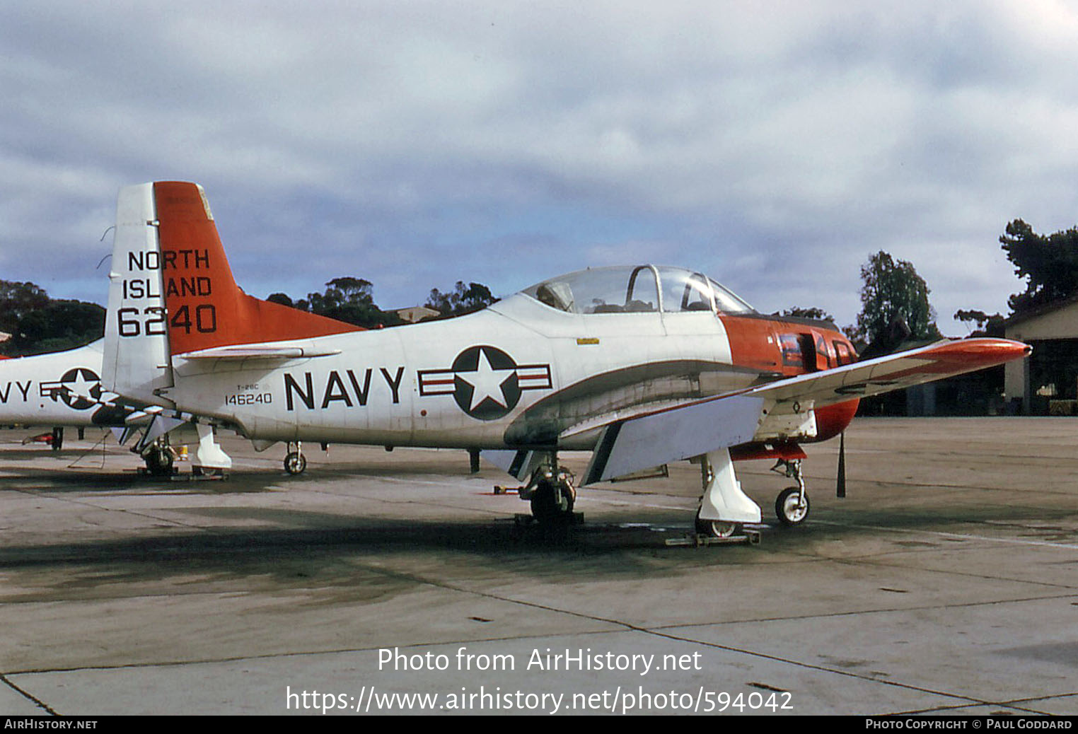 Aircraft Photo of 146240 / 6240 | North American T-28C Trojan | USA - Navy | AirHistory.net #594042