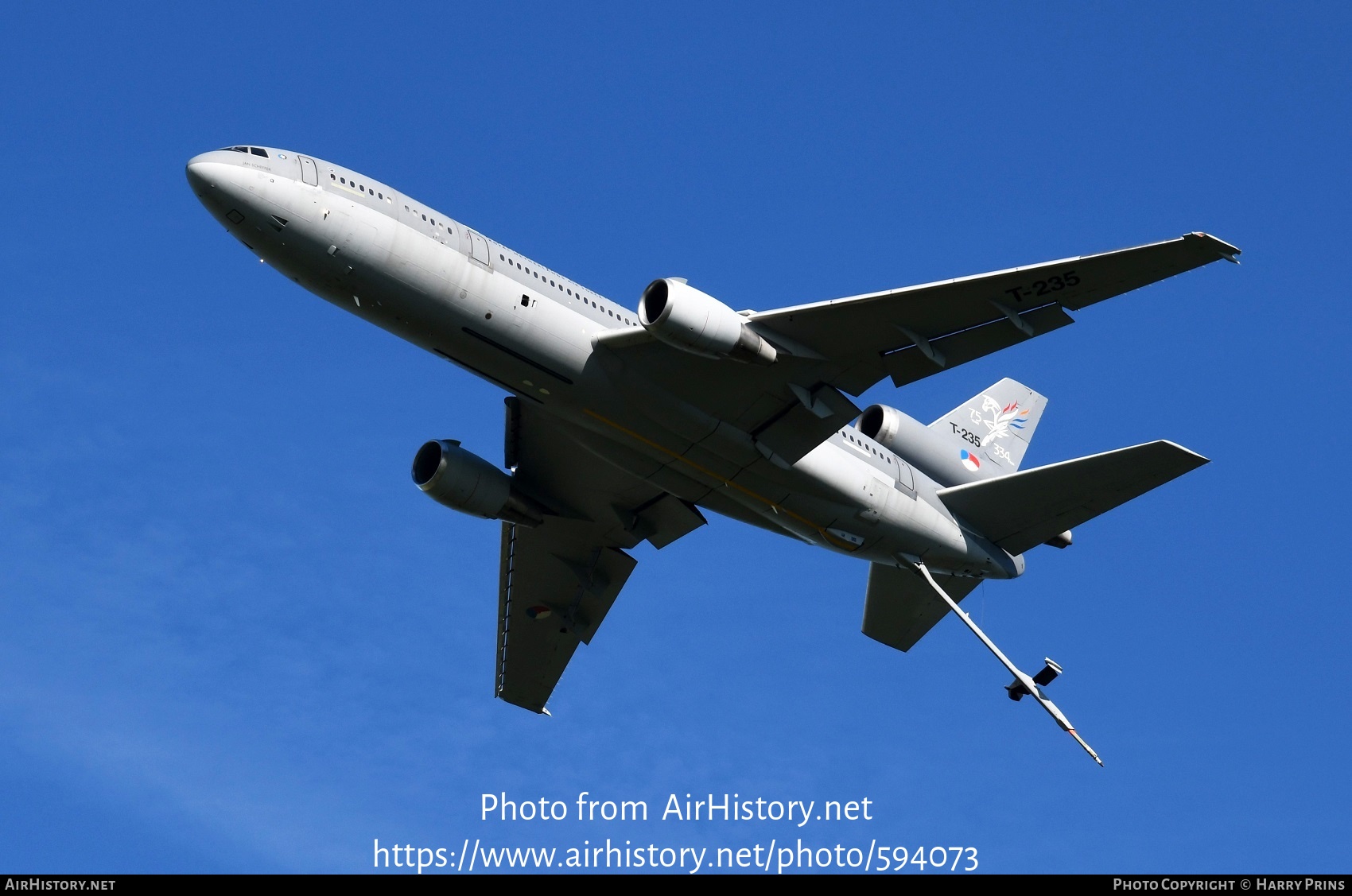 Aircraft Photo of T-235 | McDonnell Douglas KDC-10-30CF | Netherlands - Air Force | AirHistory.net #594073