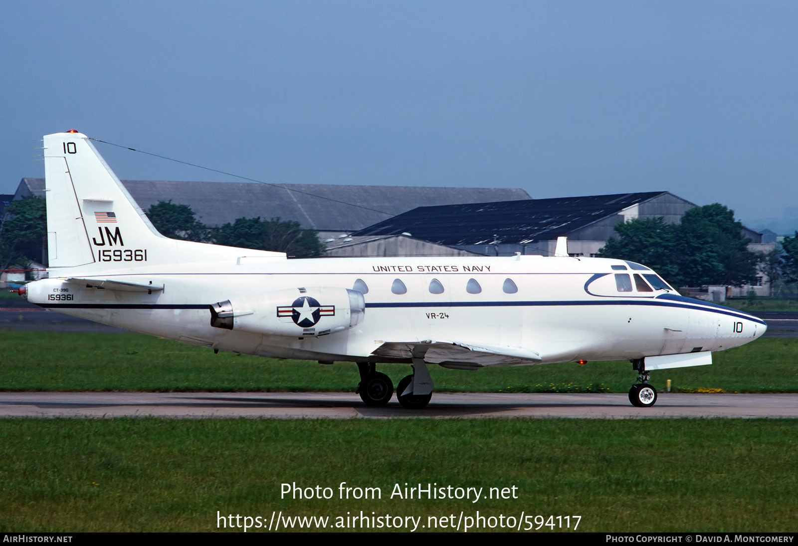 Aircraft Photo of 159361 | North American Rockwell CT-39G | USA - Navy | AirHistory.net #594117