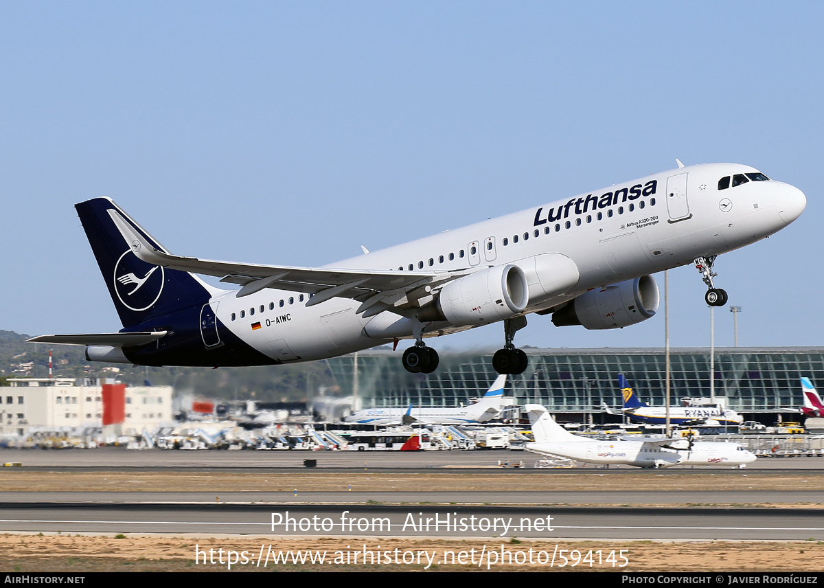 Aircraft Photo of D-AIWC | Airbus A320-214 | Lufthansa | AirHistory.net #594145