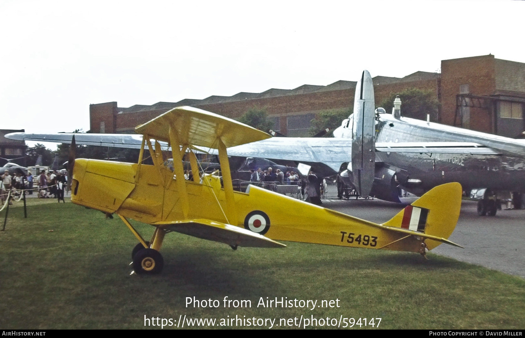 Aircraft Photo of G-ANEF / T5493 | De Havilland D.H. 82A Tiger Moth II | AirHistory.net #594147