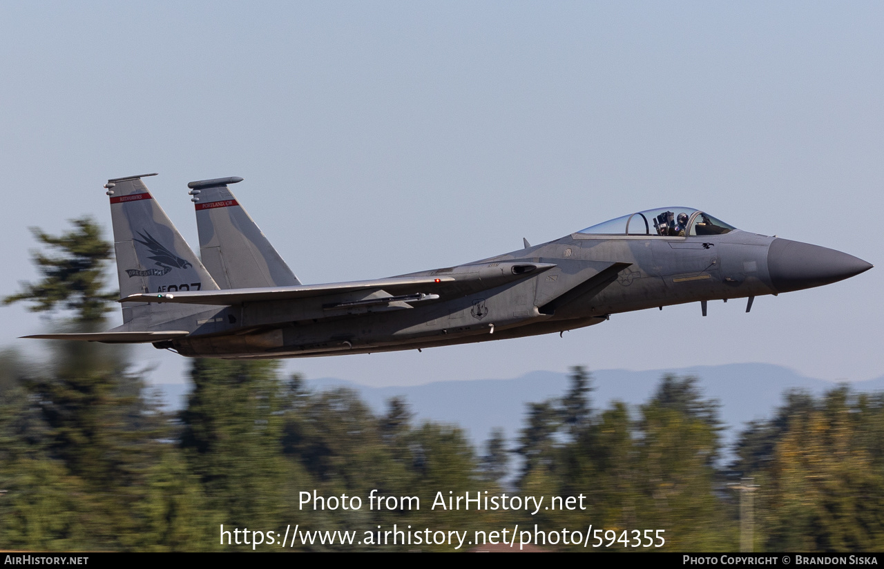 Aircraft Photo of 84-0027 / AF84-027 | McDonnell Douglas F-15C Eagle | USA - Air Force | AirHistory.net #594355