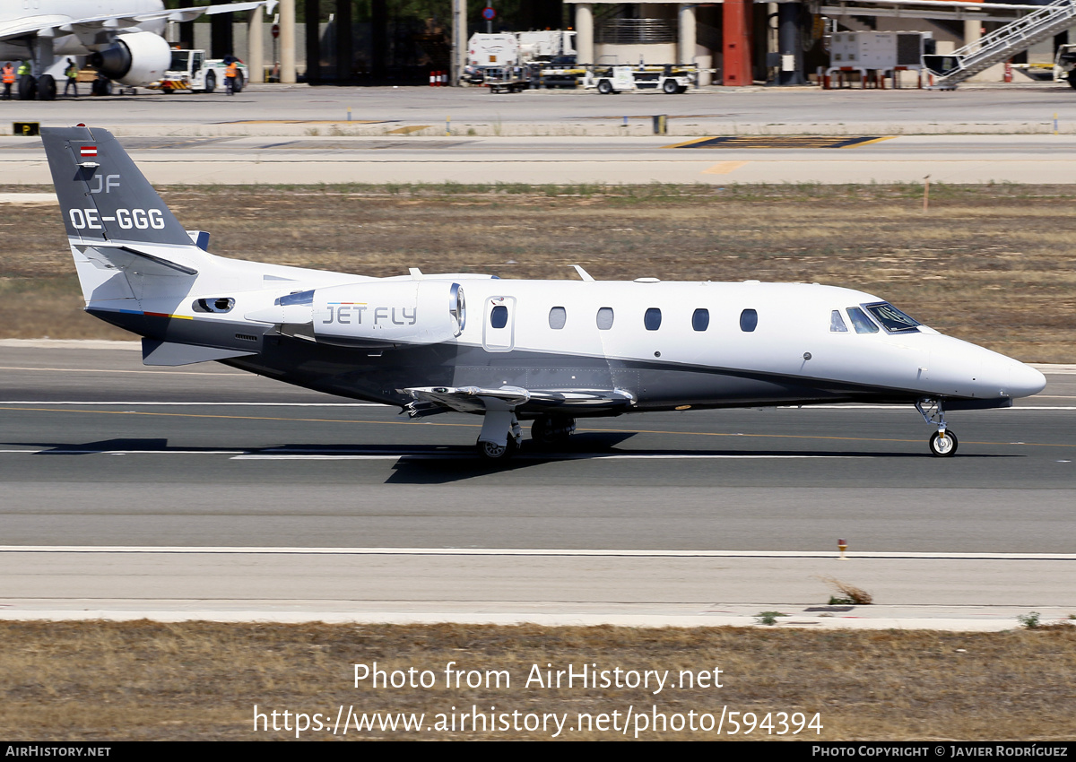 Aircraft Photo of OE-GGG | Cessna 560XL Citation XLS+ | Jet Fly | AirHistory.net #594394