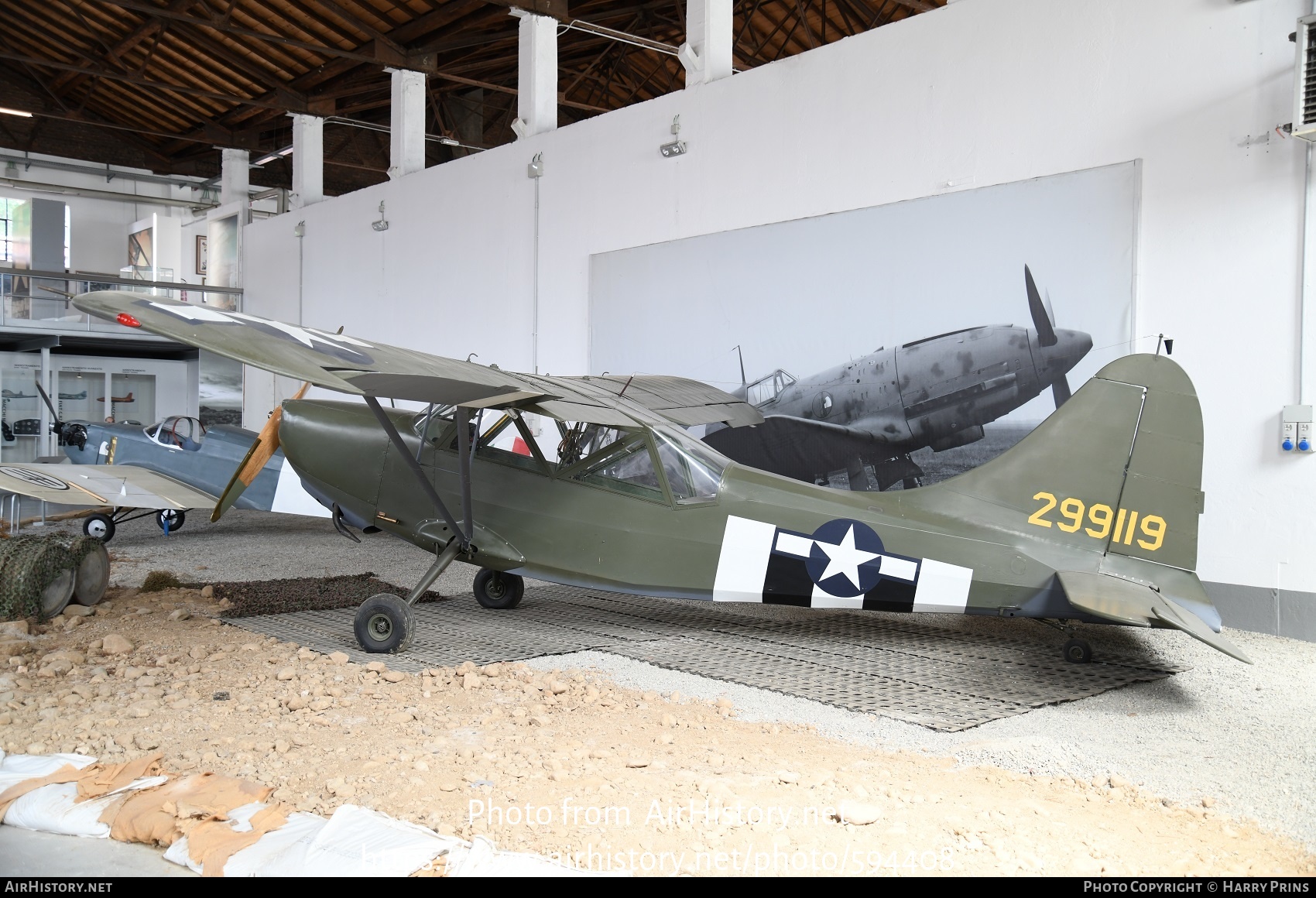 Aircraft Photo of 42-99119 / 299119 | Stinson L-5 Sentinel | USA - Army | AirHistory.net #594408