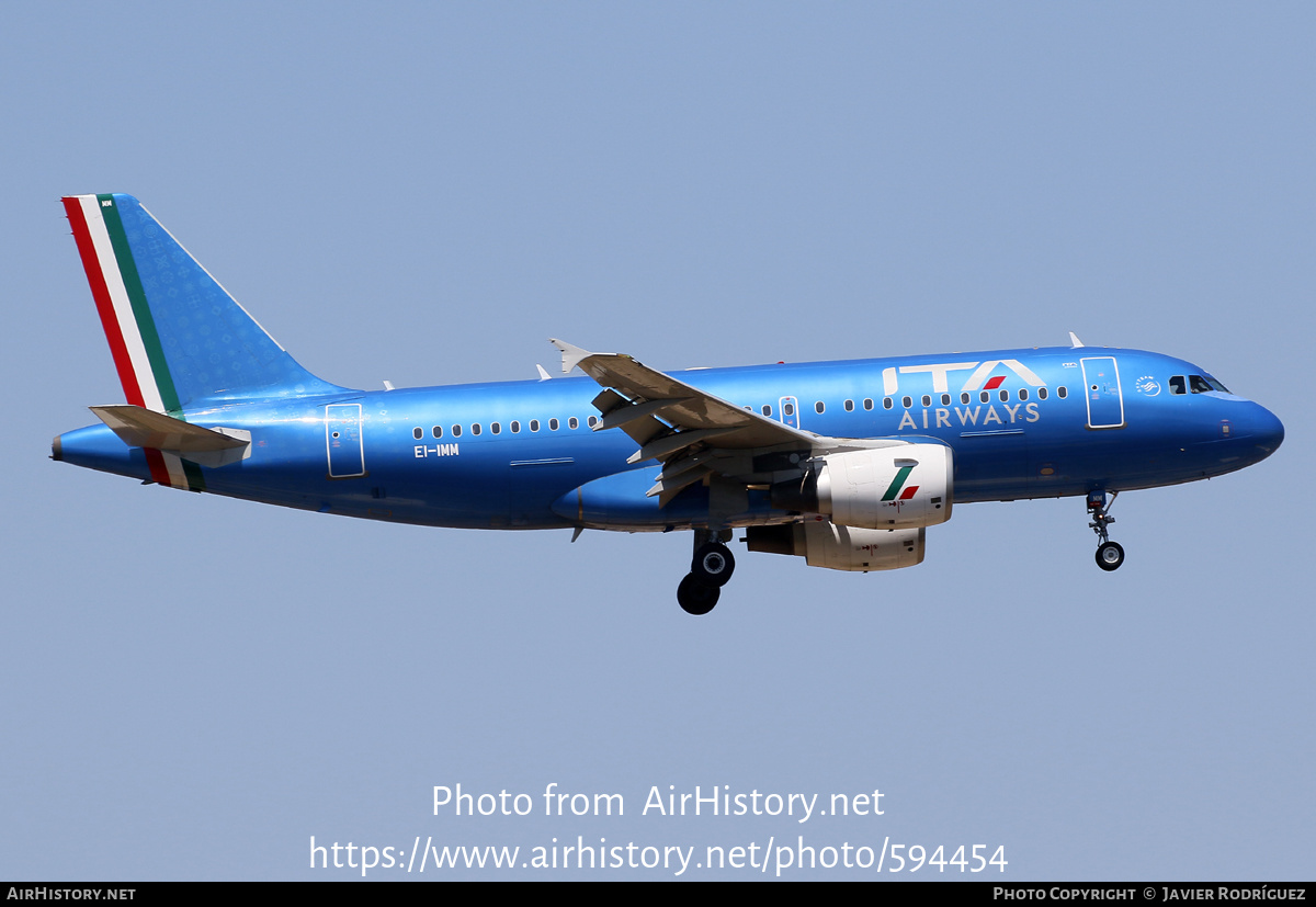 Aircraft Photo of EI-IMM | Airbus A319-111 | ITA Airways | AirHistory.net #594454