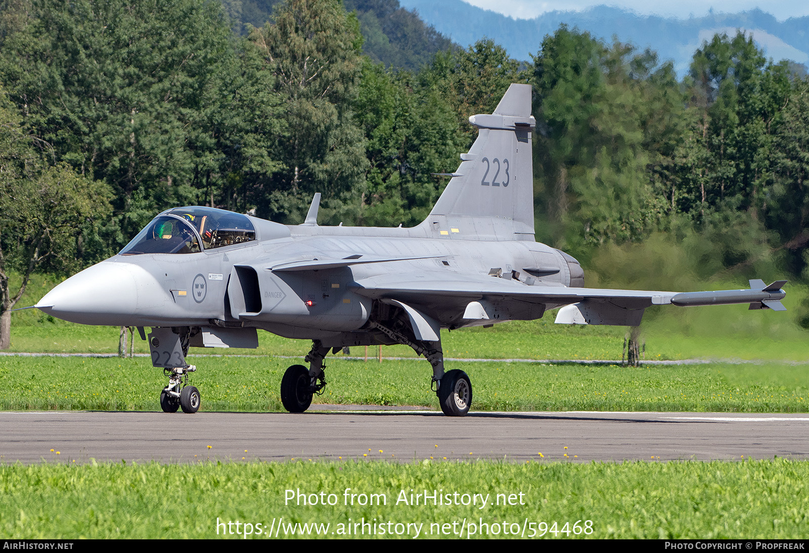 Aircraft Photo of 39223 | Saab JAS 39C Gripen | Sweden - Air Force | AirHistory.net #594468