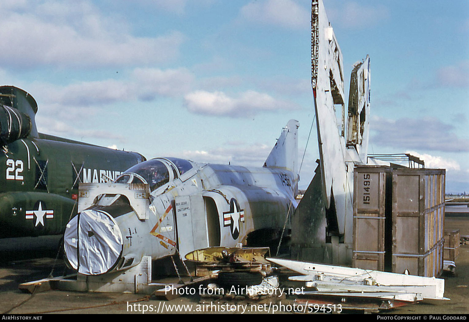 Aircraft Photo of 151495 / 1495 | McDonnell F-4B Phantom II | USA - Navy | AirHistory.net #594513