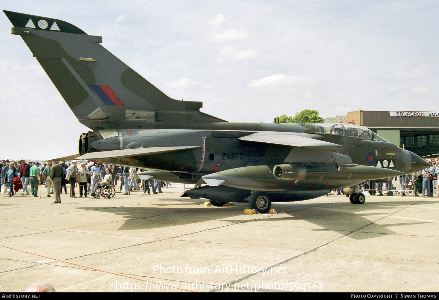 Aircraft Photo of ZA370 | Panavia Tornado GR1A | UK - Air Force | AirHistory.net #594563