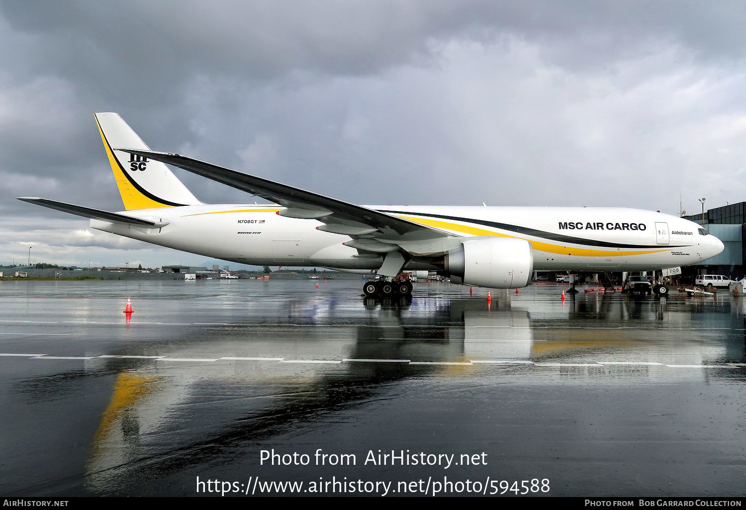 Aircraft Photo of N708GT | Boeing 777-F | MSC Air Cargo - Mediterranean Shipping Company | AirHistory.net #594588