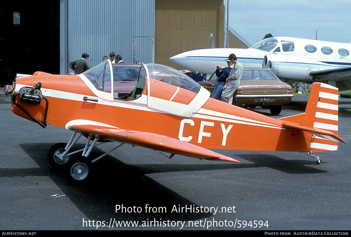 Aircraft Photo of ZK-CFY / CFY | Druine D-31 Turbulent | AirHistory.net #594594