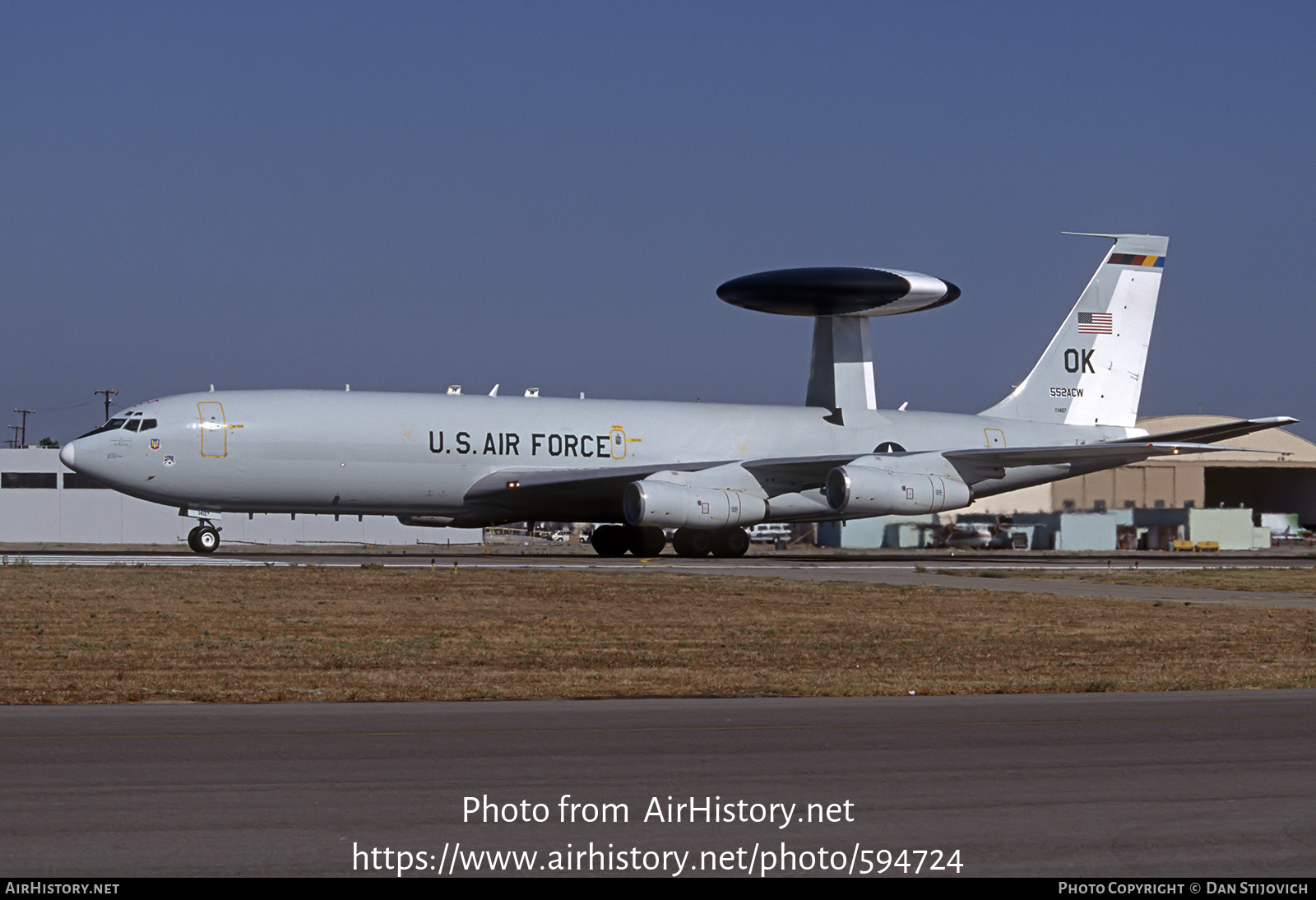 Aircraft Photo of 71-1407 / AF71-1407 | Boeing E-3B Sentry | USA - Air Force | AirHistory.net #594724