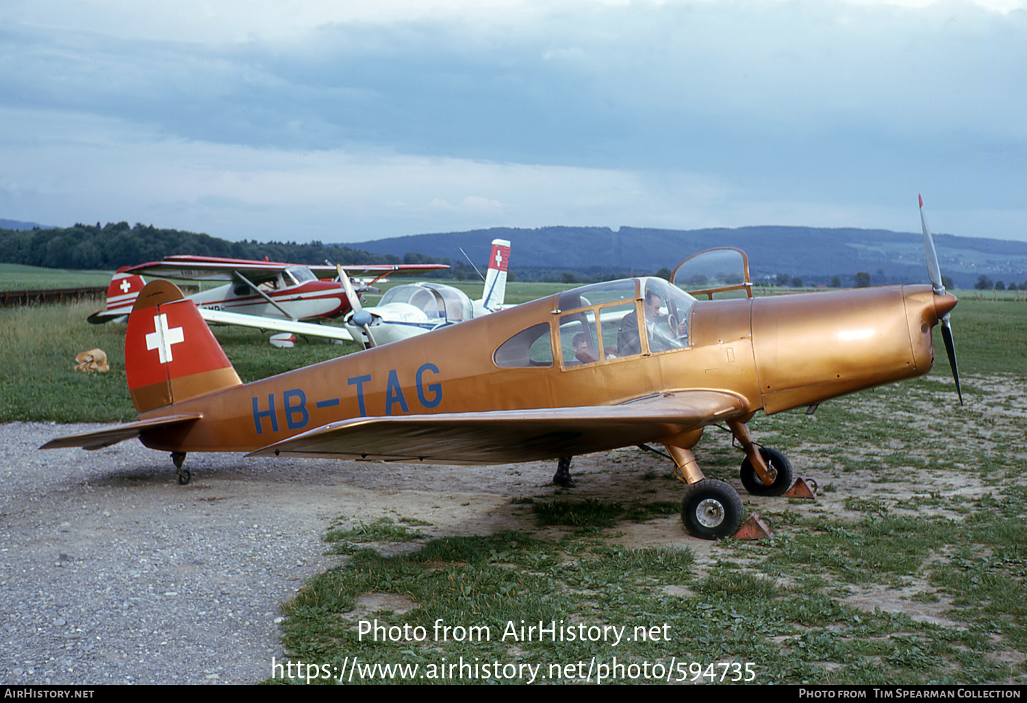 Aircraft Photo of HB-TAG | Benes-Mraz M-1C Sokol | AirHistory.net #594735