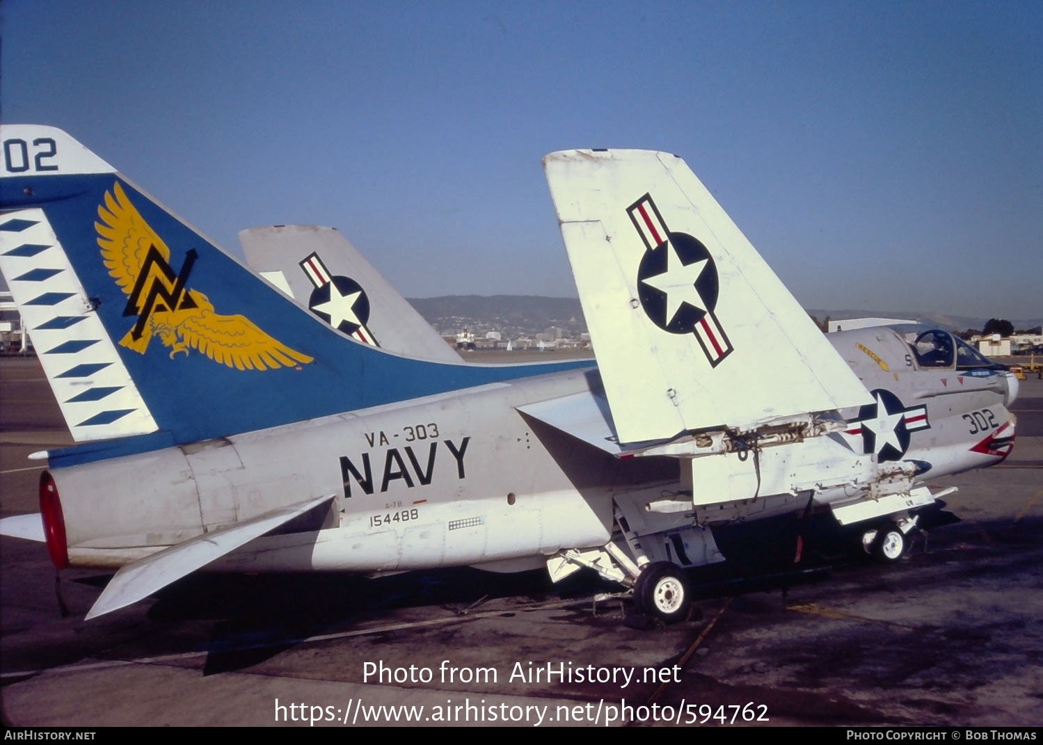 Aircraft Photo of 154488 | LTV A-7B Corsair II | USA - Navy | AirHistory.net #594762