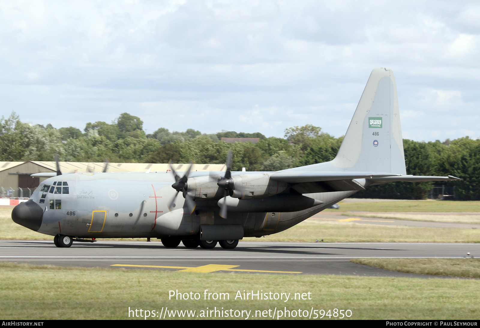 Aircraft Photo of 486 | Lockheed C-130H Hercules | Saudi Arabia - Air Force | AirHistory.net #594850