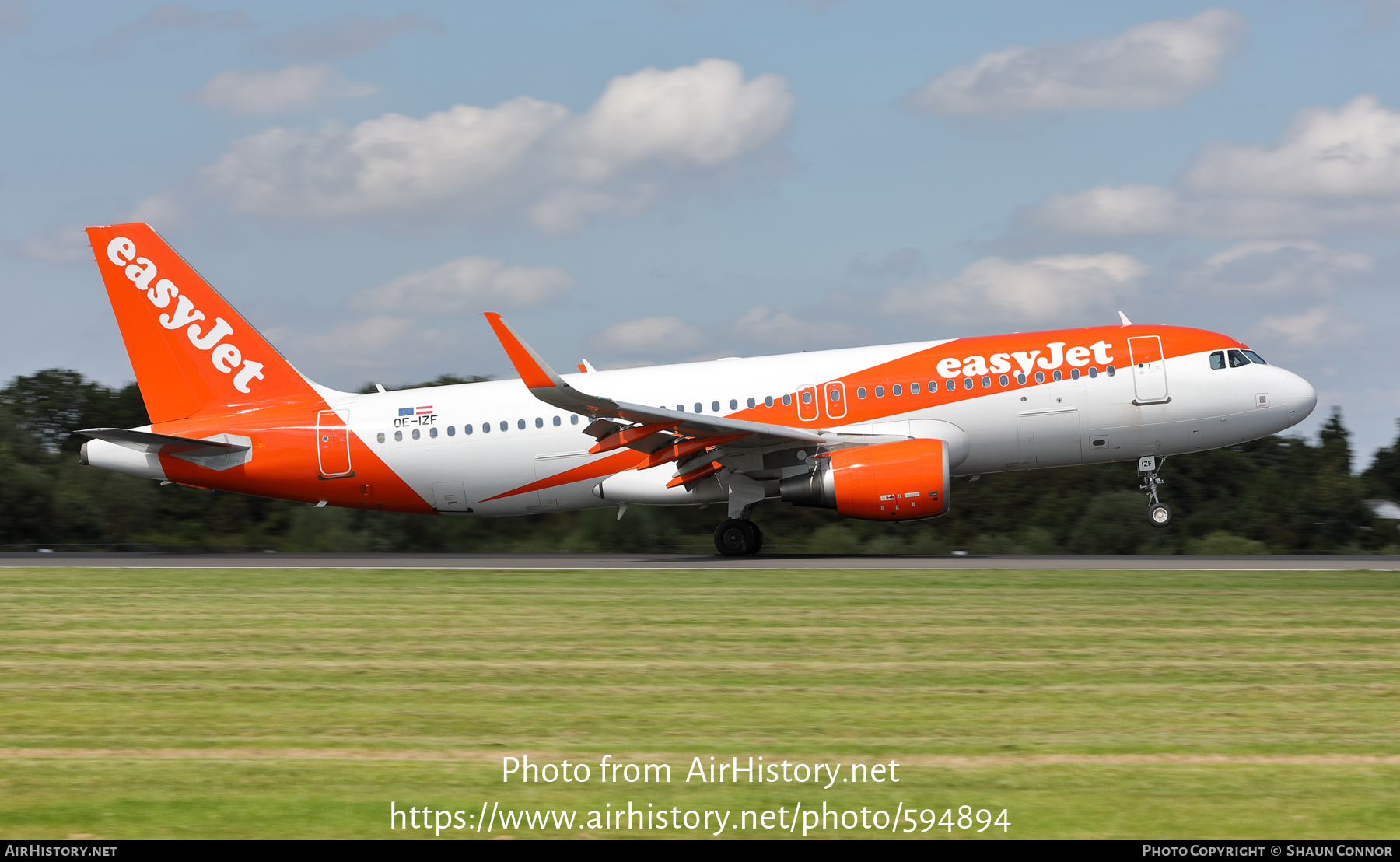 Aircraft Photo of OE-IZF | Airbus A320-214 | EasyJet | AirHistory.net #594894