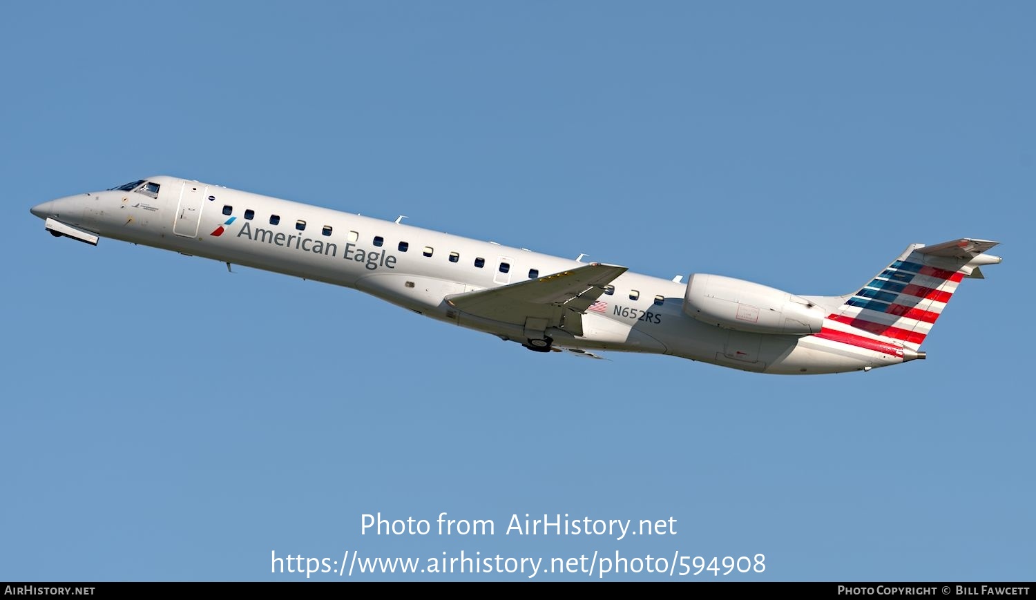 Aircraft Photo of N652RS | Embraer ERJ-145LR (EMB-145LR) | American Eagle | AirHistory.net #594908