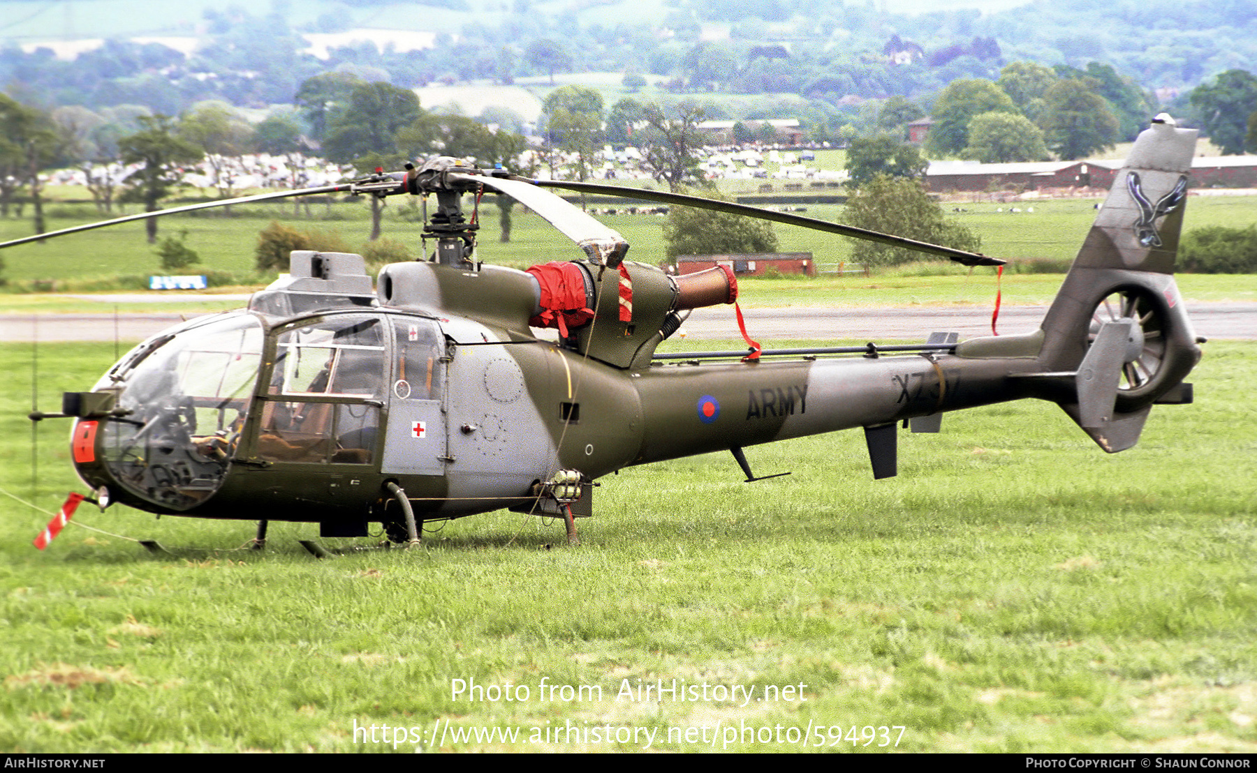 Aircraft Photo of XZ317 | Aerospatiale SA-341B Gazelle AH1 | UK - Army | AirHistory.net #594937