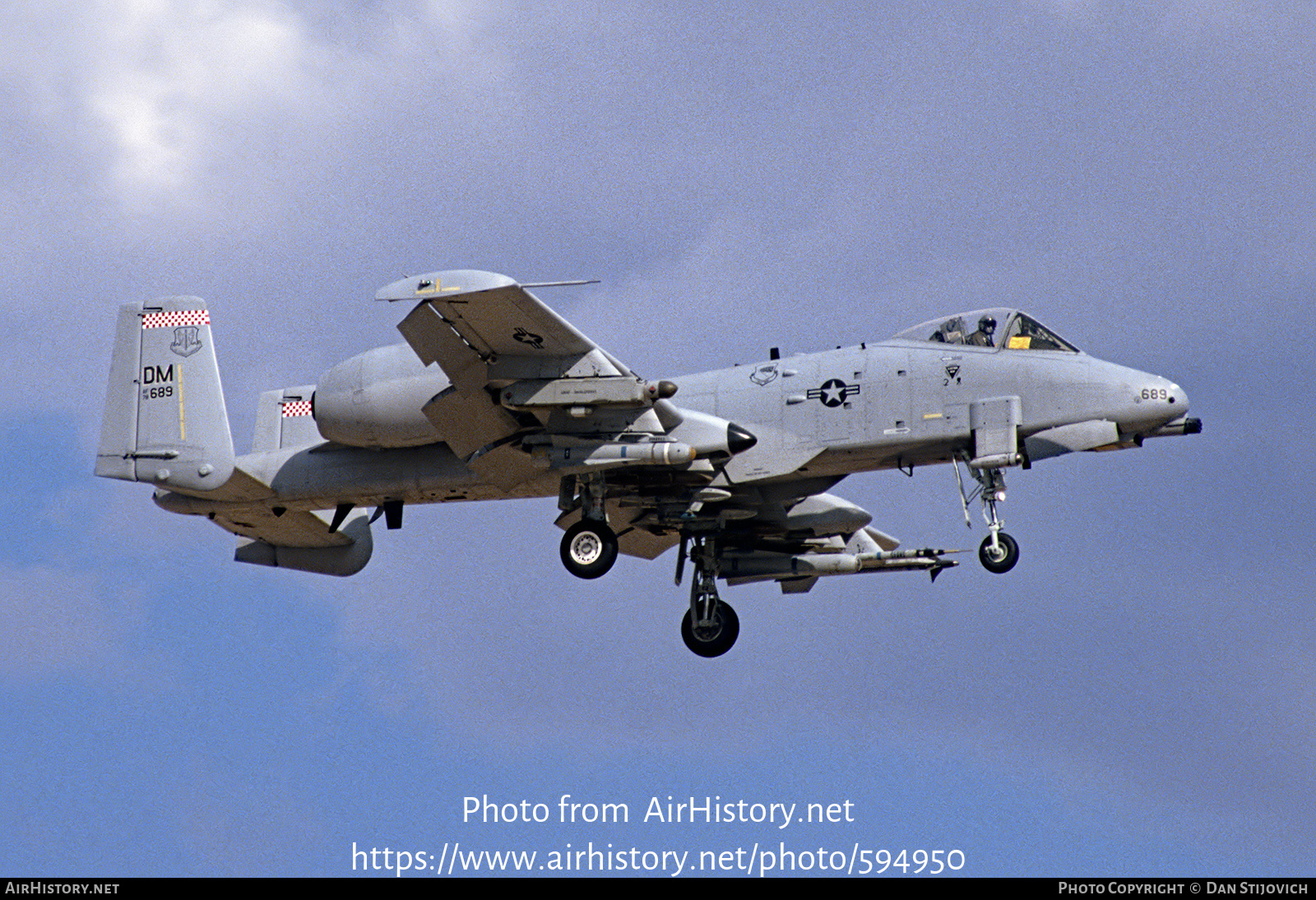 Aircraft Photo of 78-0689 / AF78-689 | Fairchild OA-10A Thunderbolt II | USA - Air Force | AirHistory.net #594950