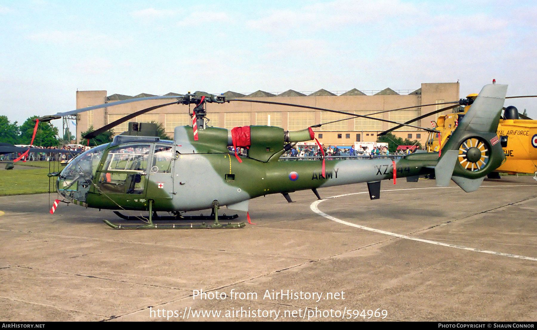 Aircraft Photo of XZ344 | Aerospatiale SA-341B Gazelle AH1 | UK - Army ...