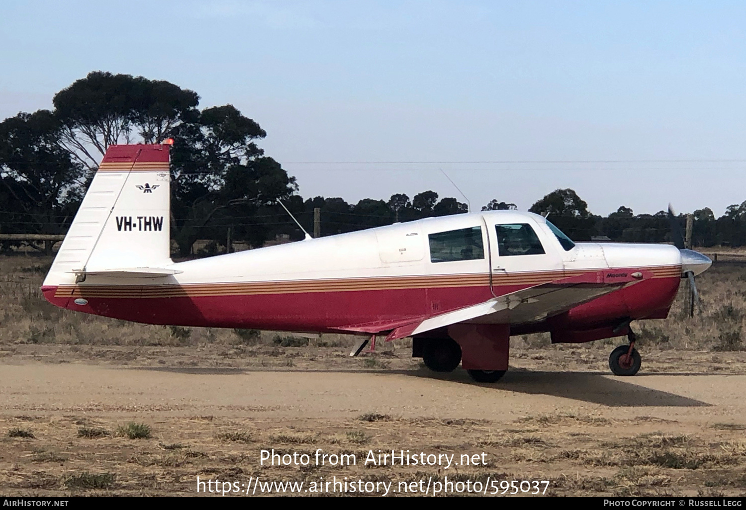 Aircraft Photo of VH-THW | Mooney M-20C Ranger | AirHistory.net #595037