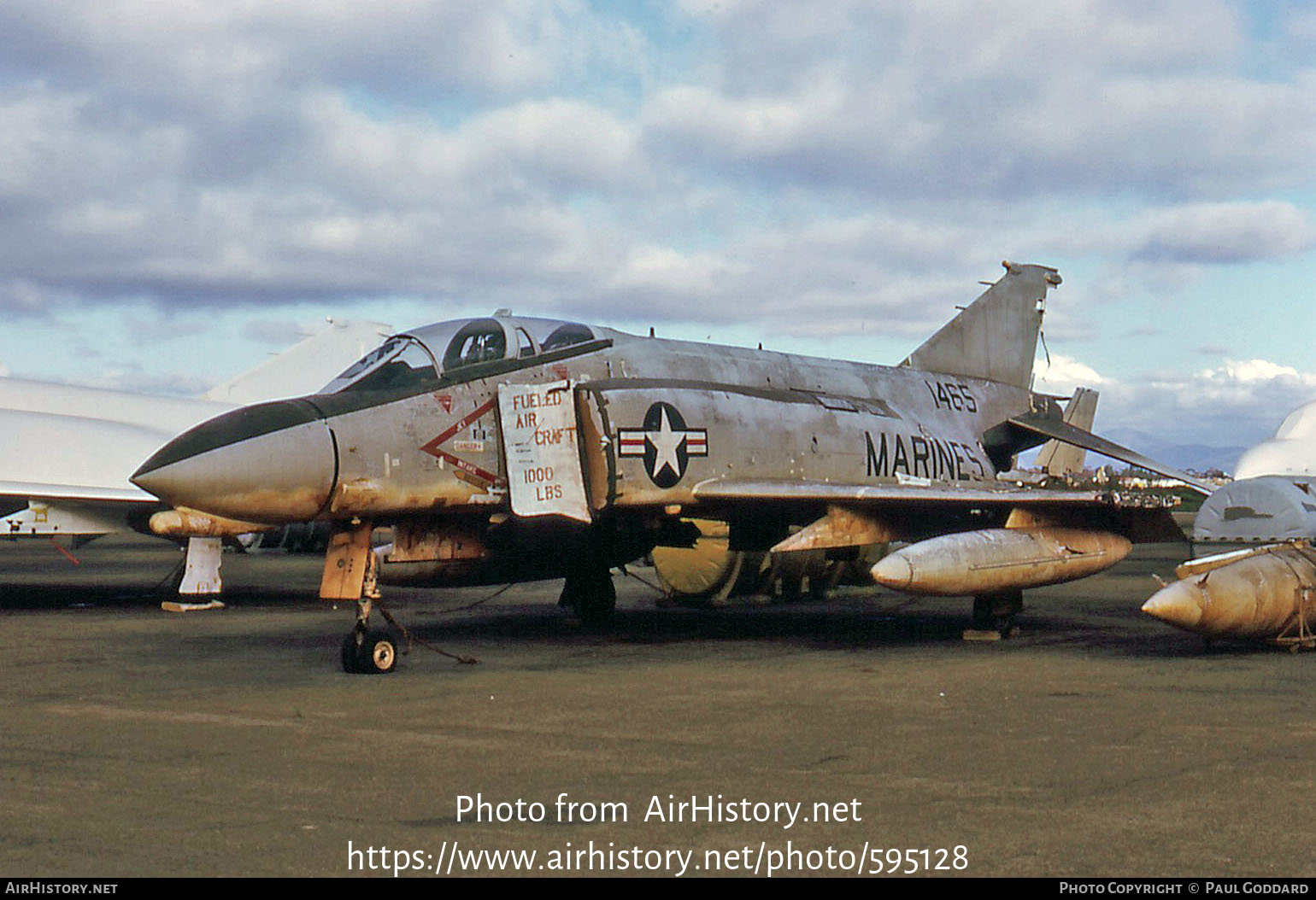 Aircraft Photo Of 151465 1465 Mcdonnell F 4b Phantom Ii Usa