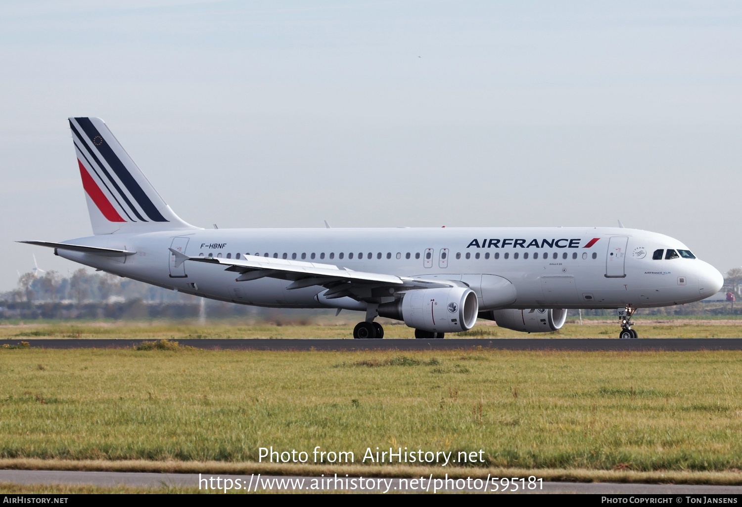 Aircraft Photo of F-HBNF | Airbus A320-214 | Air France | AirHistory.net #595181