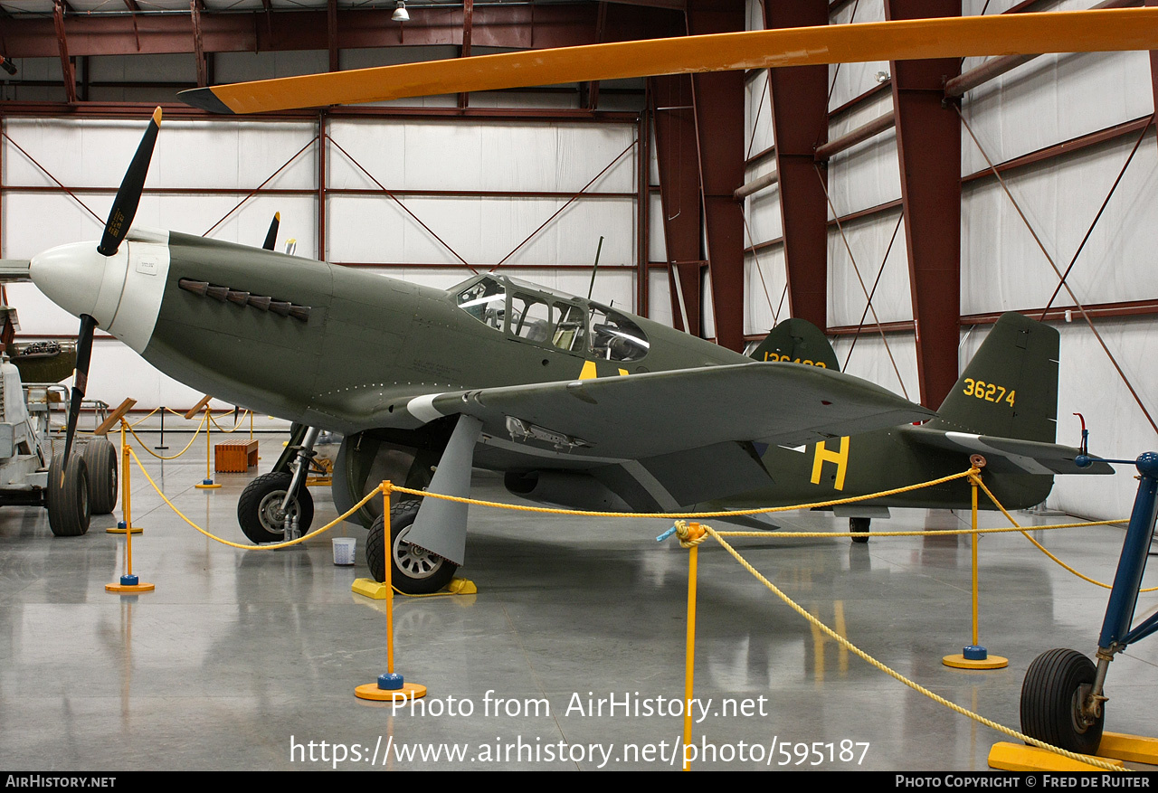 Aircraft Photo of N90358 / 36274 | North American P-51A Mustang | USA - Air Force | AirHistory.net #595187