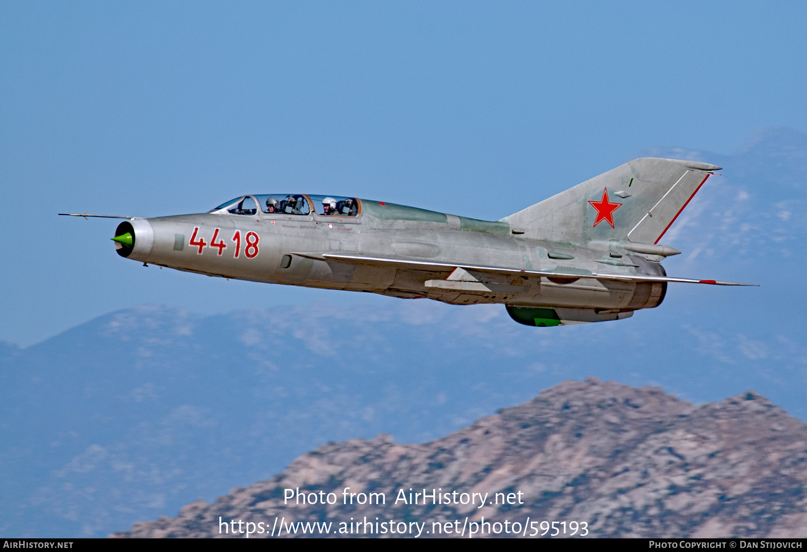 Aircraft Photo of N315RF | Mikoyan-Gurevich MiG-21U-600 | Soviet Union - Air Force | AirHistory.net #595193