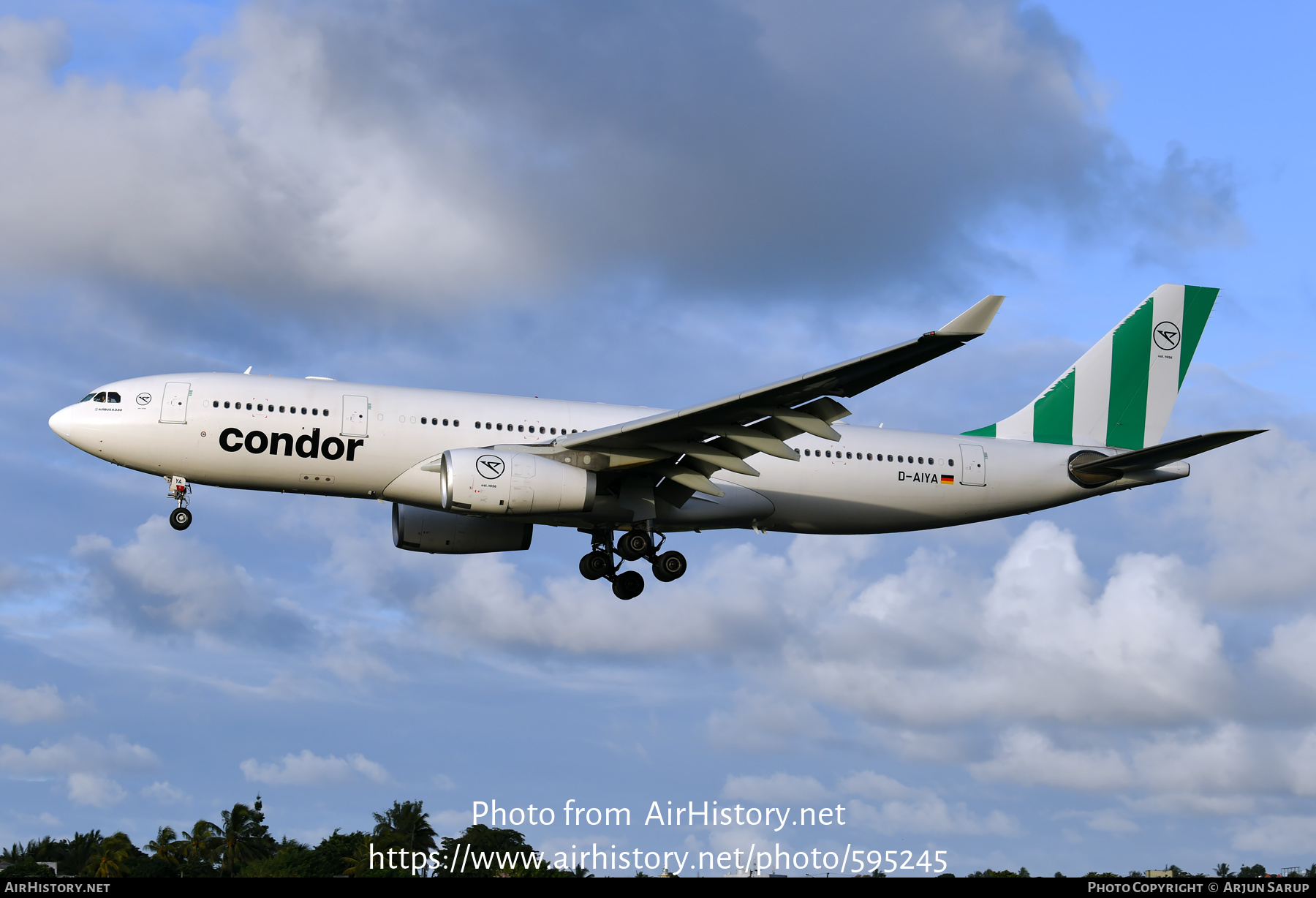 Aircraft Photo of D-AIYA | Airbus A330-243 | Condor Flugdienst | AirHistory.net #595245