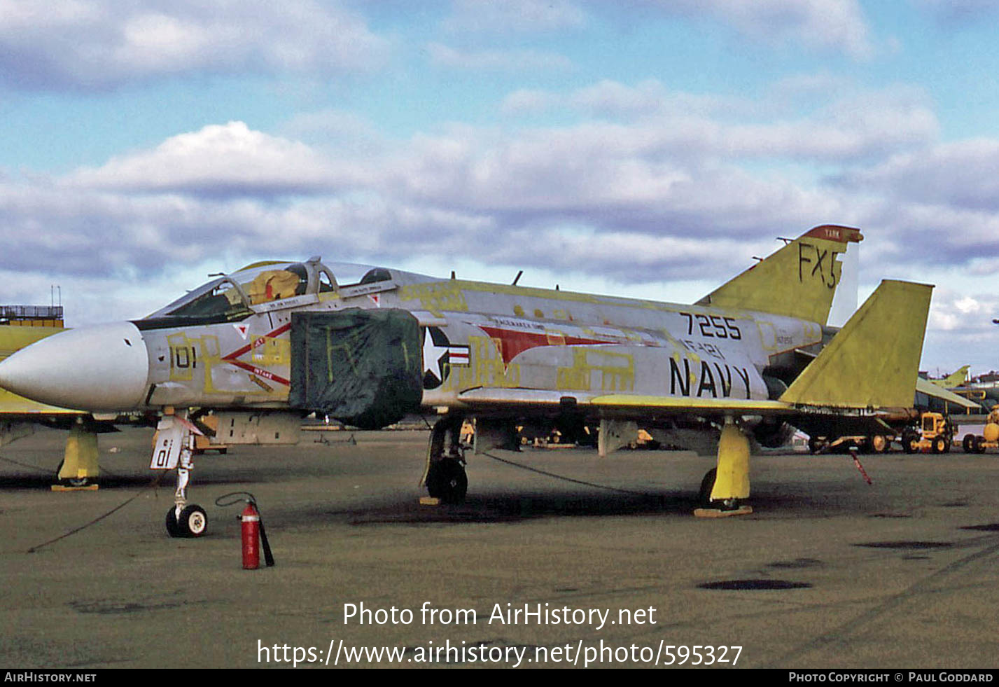 Aircraft Photo of 157255 / 7255 | McDonnell Douglas F-4J Phantom II | USA - Navy | AirHistory.net #595327