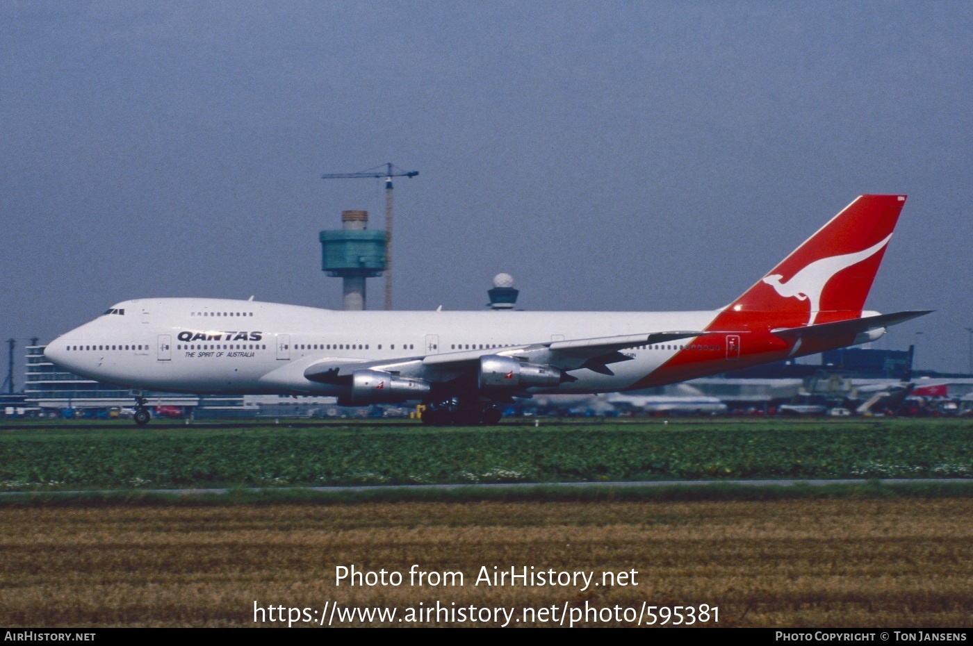 Aircraft Photo of VH-EBN | Boeing 747-238B | Qantas | AirHistory.net #595381