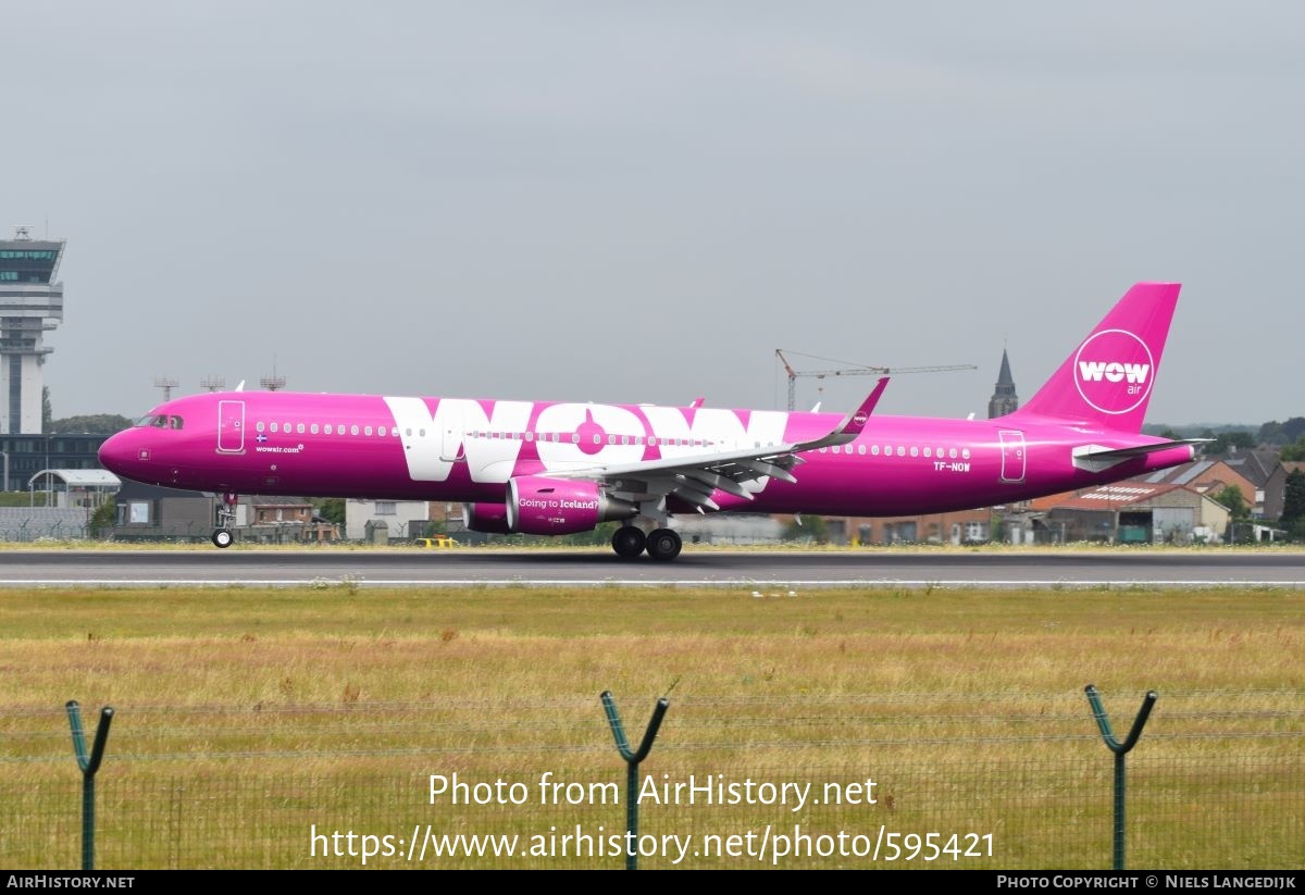 Aircraft Photo of TF-NOW | Airbus A321-211 | WOW Air | AirHistory.net #595421