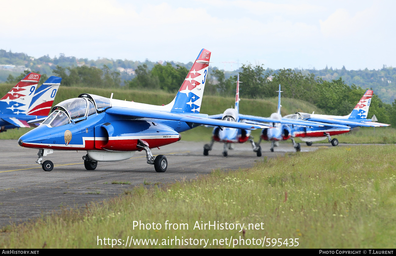 Aircraft Photo of E45 | Dassault-Dornier Alpha Jet E | France - Air Force | AirHistory.net #595435