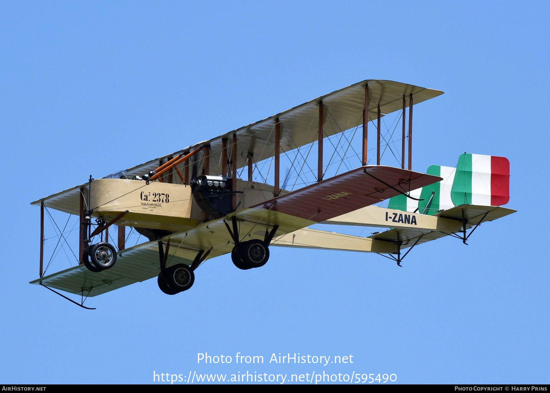 Aircraft Photo of I-ZANA | Caproni Ca3 (replica) | Italy - Air Force | AirHistory.net #595490