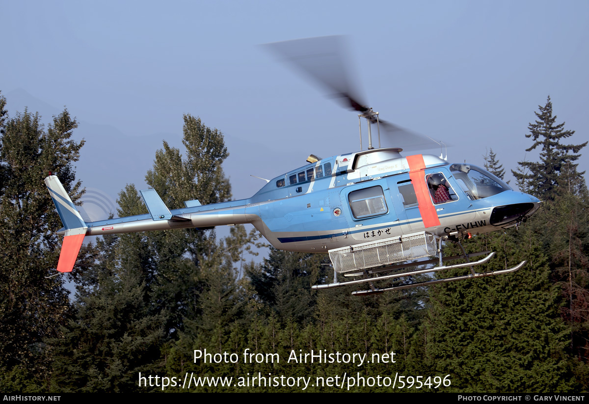 Aircraft Photo of C-FVHW | Bell 206L-4 LongRanger IV | AirHistory.net #595496