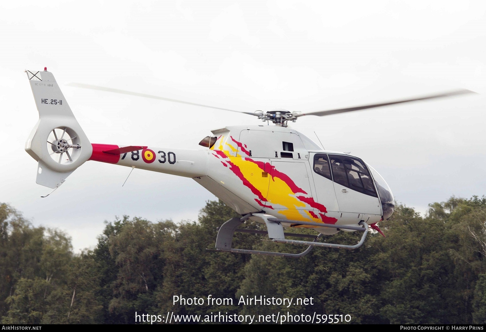 Aircraft Photo of HE.25-11 | Eurocopter EC-120B Colibri | Spain - Air Force | AirHistory.net #595510