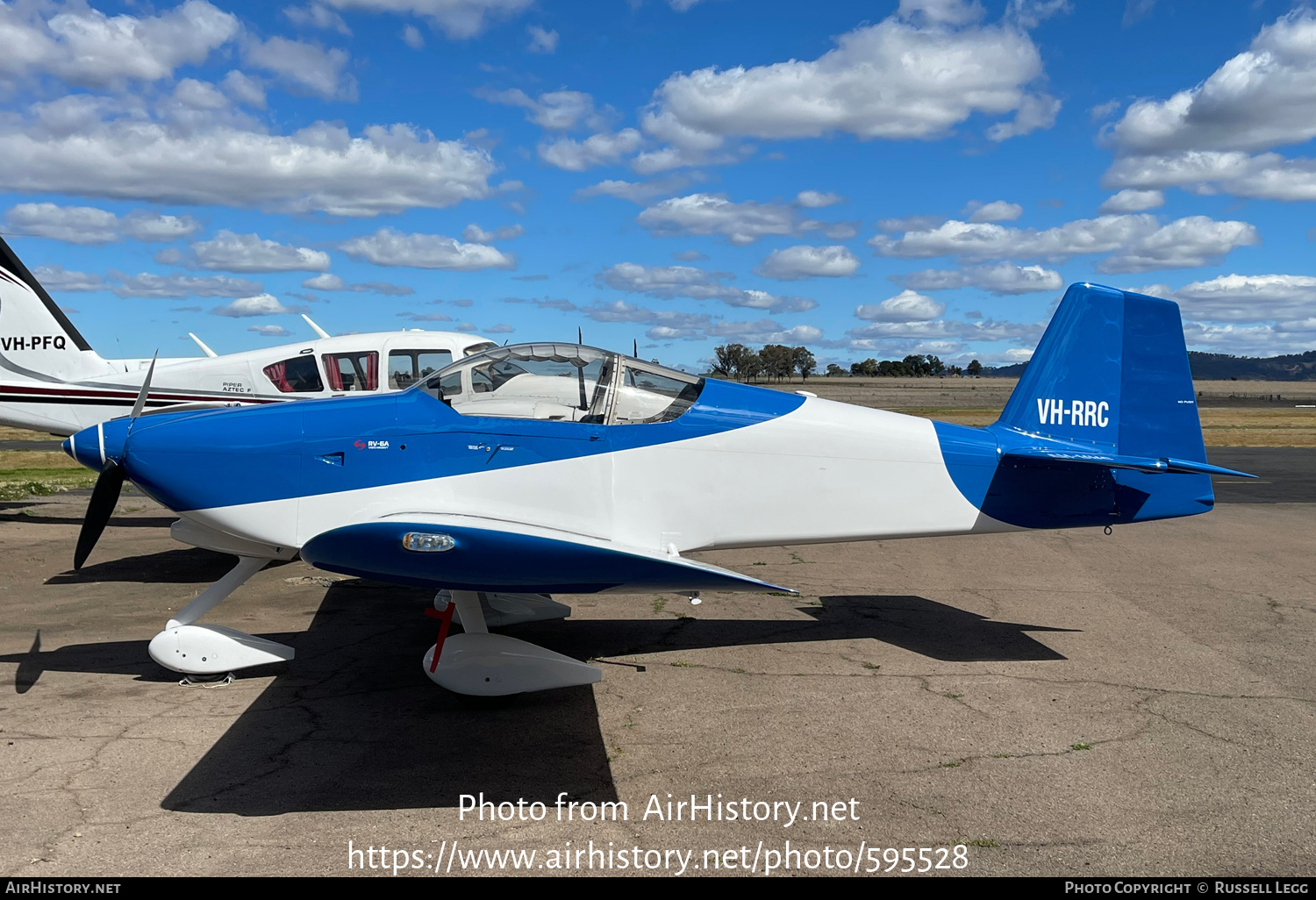 Aircraft Photo of VH-RRC | Van's RV-6A | AirHistory.net #595528