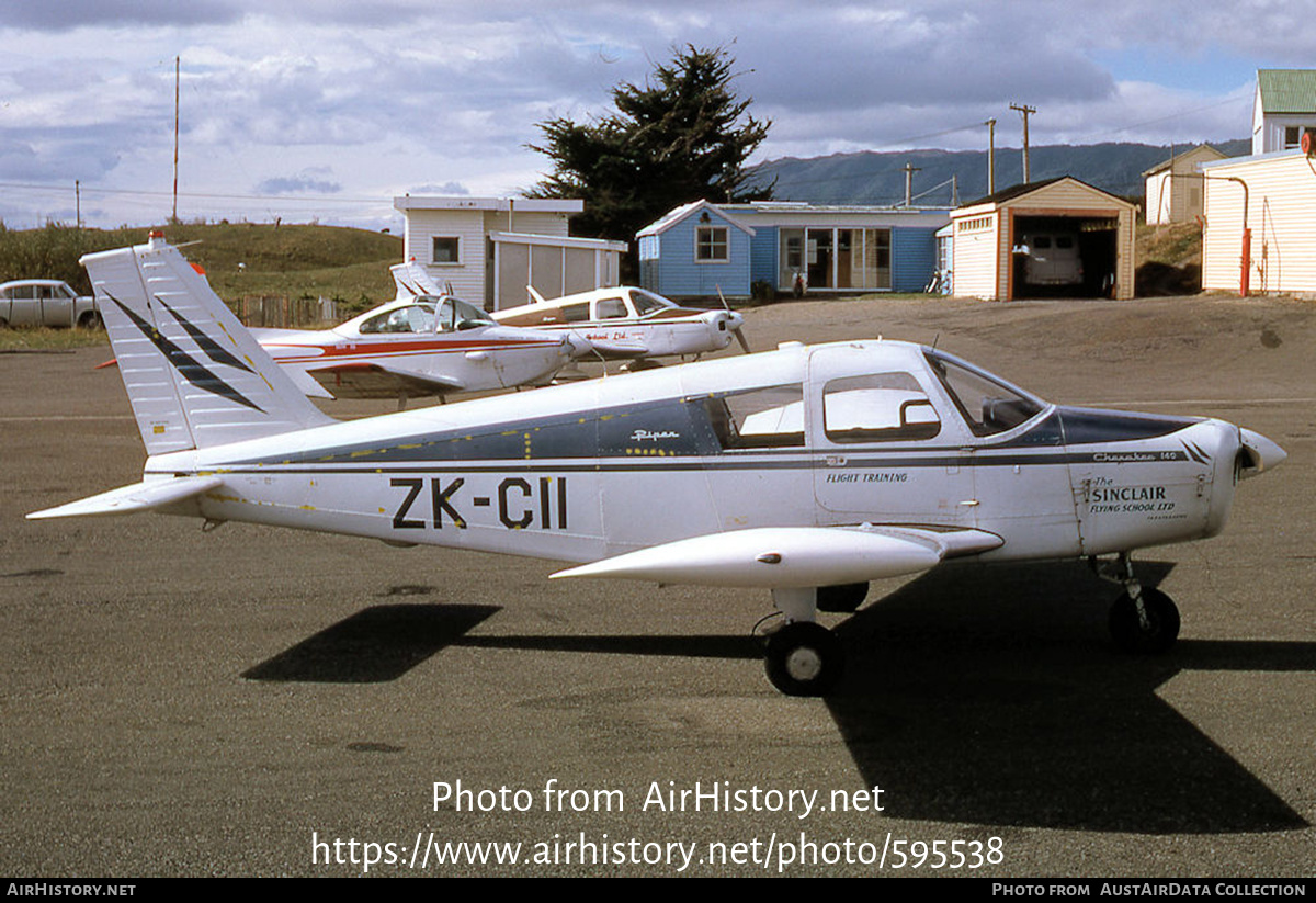 Aircraft Photo of ZK-CII | Piper PA-28-140 Cherokee | Sinclair Flying School | AirHistory.net #595538