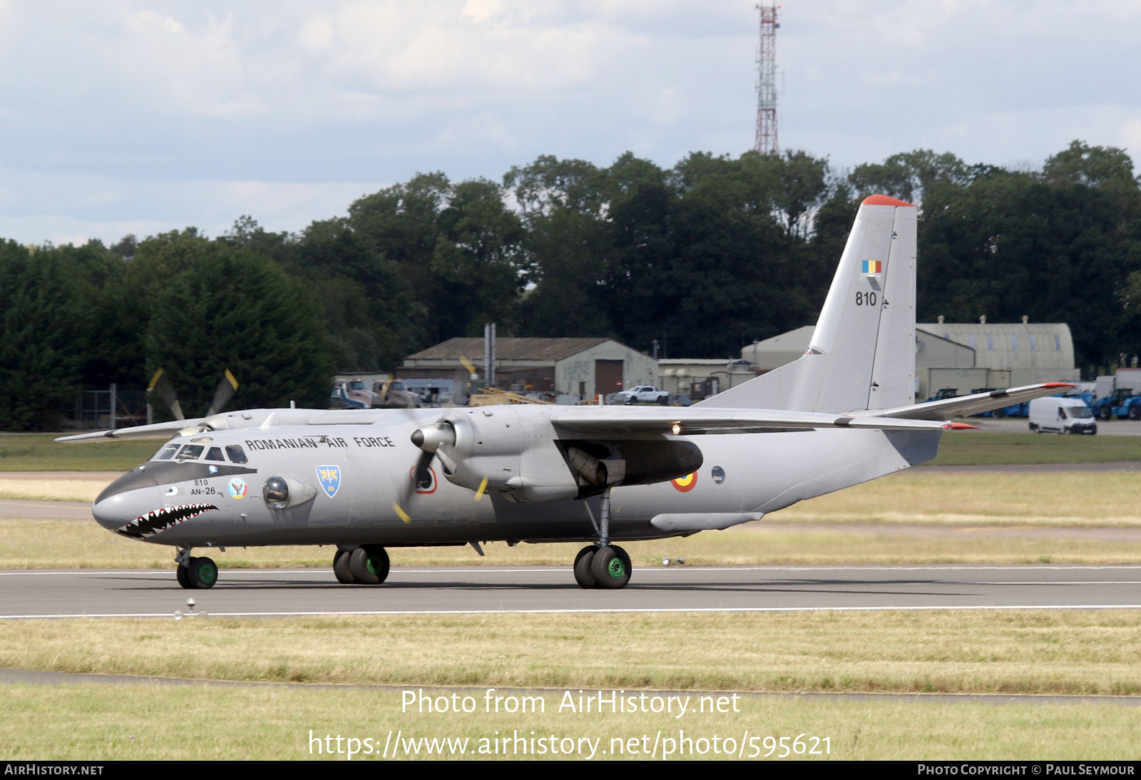 Aircraft Photo of 810 | Antonov An-26 | Romania - Air Force | AirHistory.net #595621