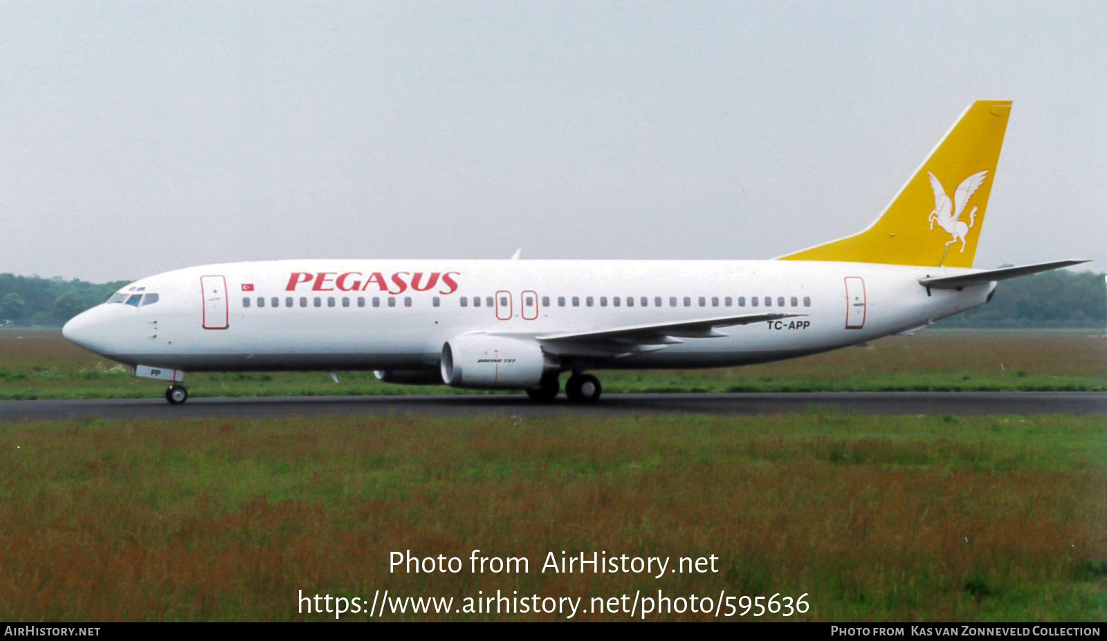 Aircraft Photo of TC-APP | Boeing 737-4Q8 | Pegasus Airlines | AirHistory.net #595636