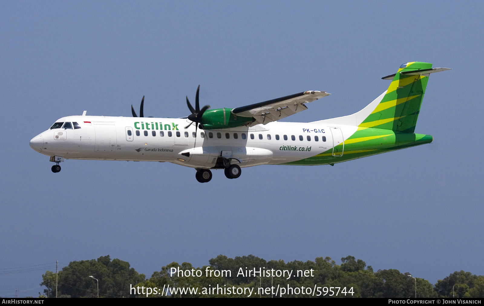 Aircraft Photo of PK-GAC | ATR ATR-72-600 (ATR-72-212A) | Citilink | AirHistory.net #595744