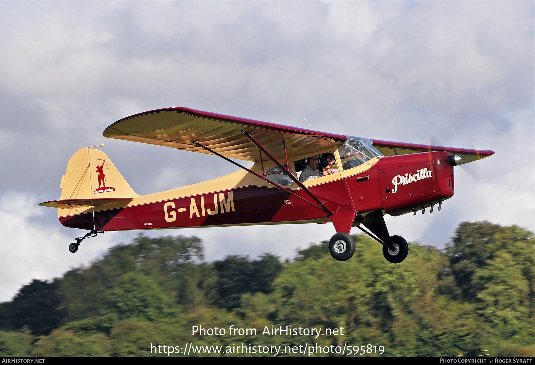 Aircraft Photo of G-AIJM | Auster J-4 Archer | AirHistory.net #595819