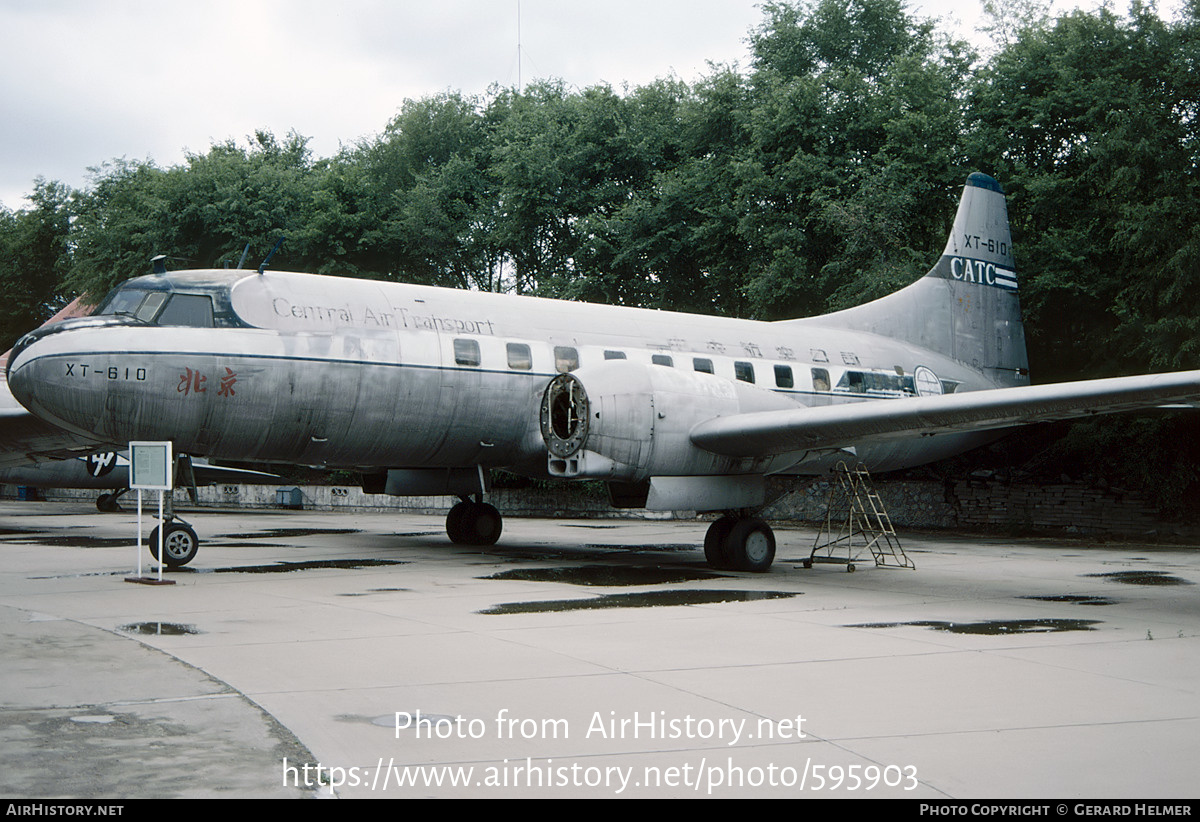 Aircraft Photo of XT-610 | Convair 240-14 | Central Air Transport Corporation - CATC | AirHistory.net #595903