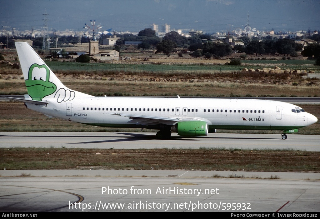 Aircraft Photo of F-GRND | Boeing 737-85F | Euralair | AirHistory.net #595932