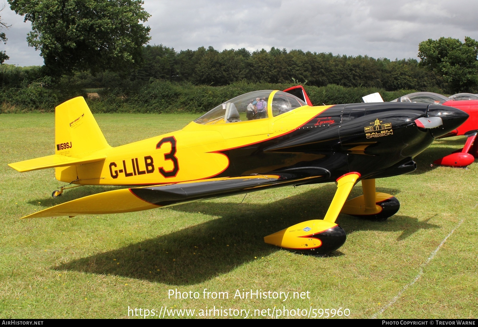 Aircraft Photo of G-LILB | Van's RV-3B | AirHistory.net #595960