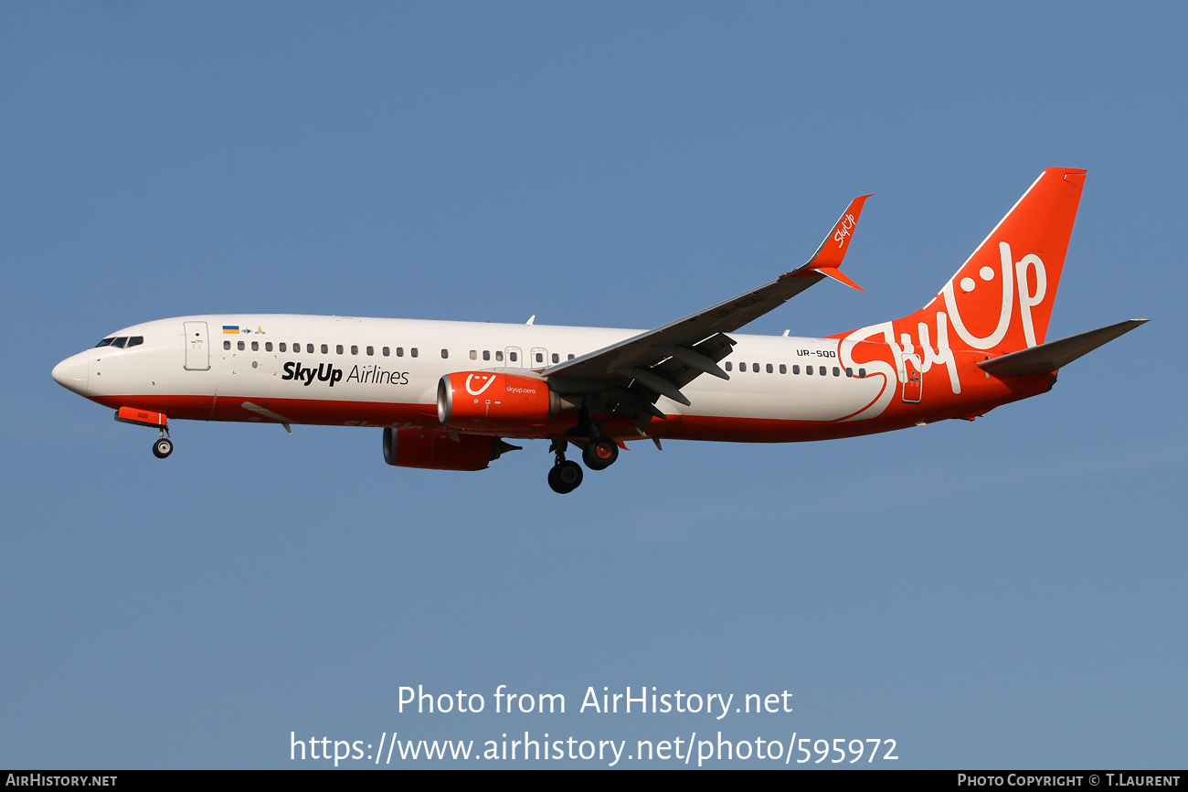 Aircraft Photo of UR-SQO | Boeing 737-82R | SkyUp Airlines | AirHistory.net #595972