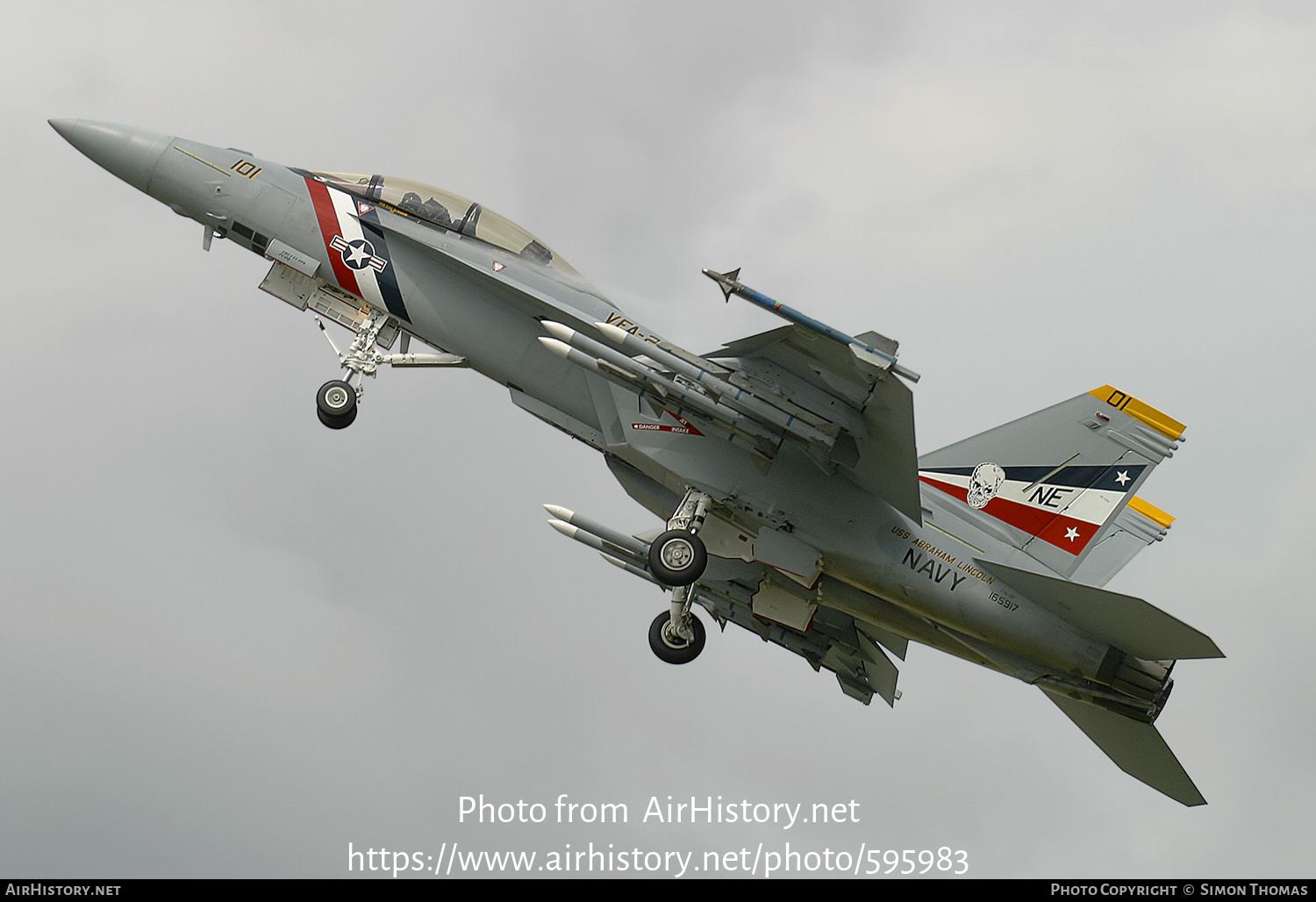 Aircraft Photo of 165917 | Boeing F/A-18F Super Hornet | USA - Navy | AirHistory.net #595983