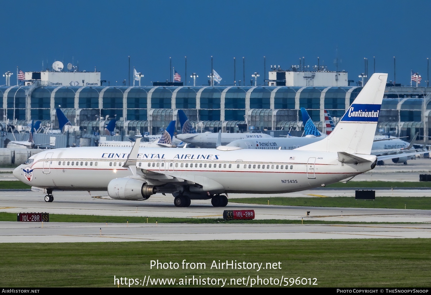 Aircraft Photo of N75435 | Boeing 737-924/ER | United Airlines | Continental Airlines | AirHistory.net #596012