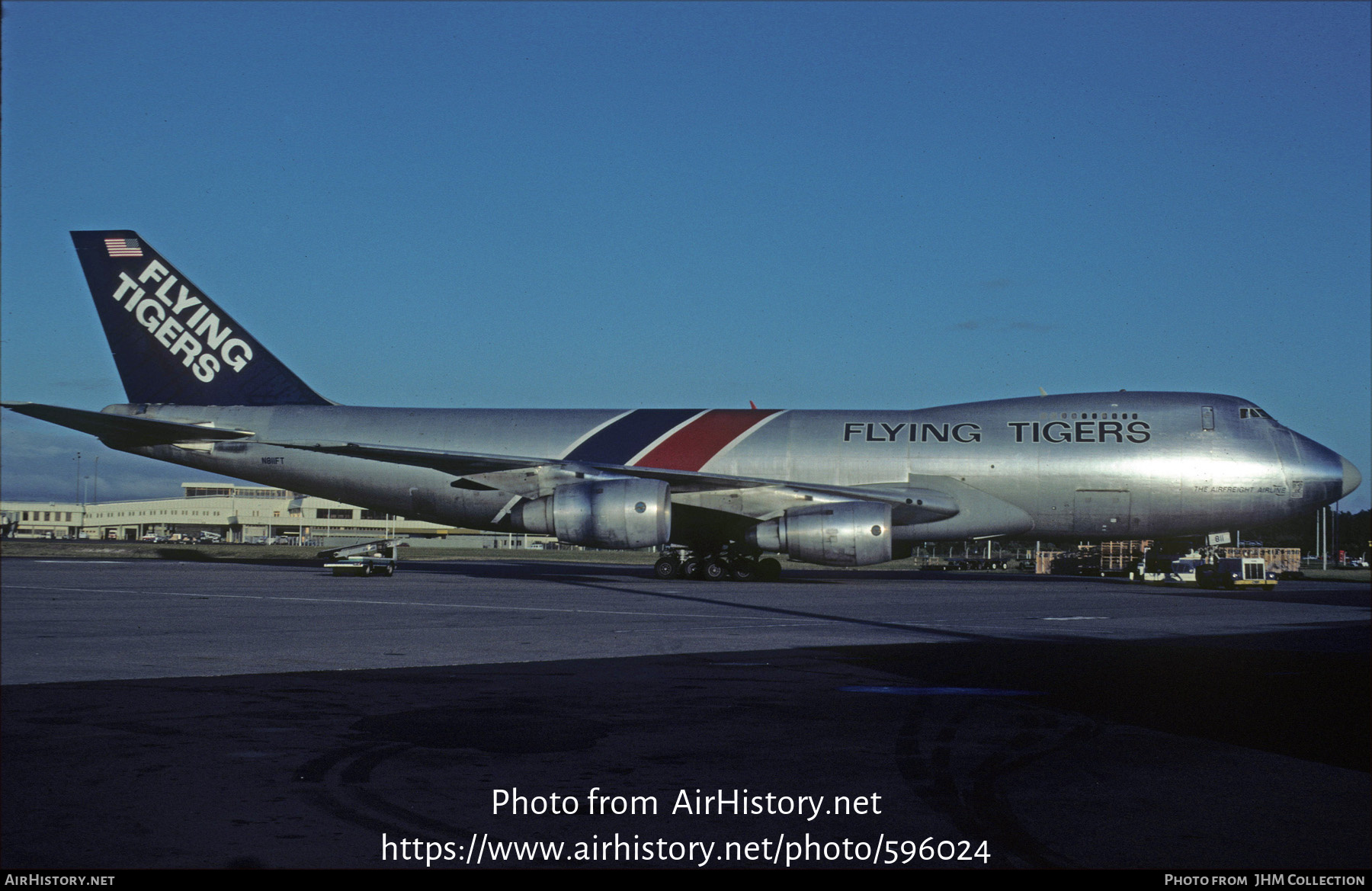 Aircraft Photo of N811FT | Boeing 747-245F/SCD | Flying Tigers | AirHistory.net #596024