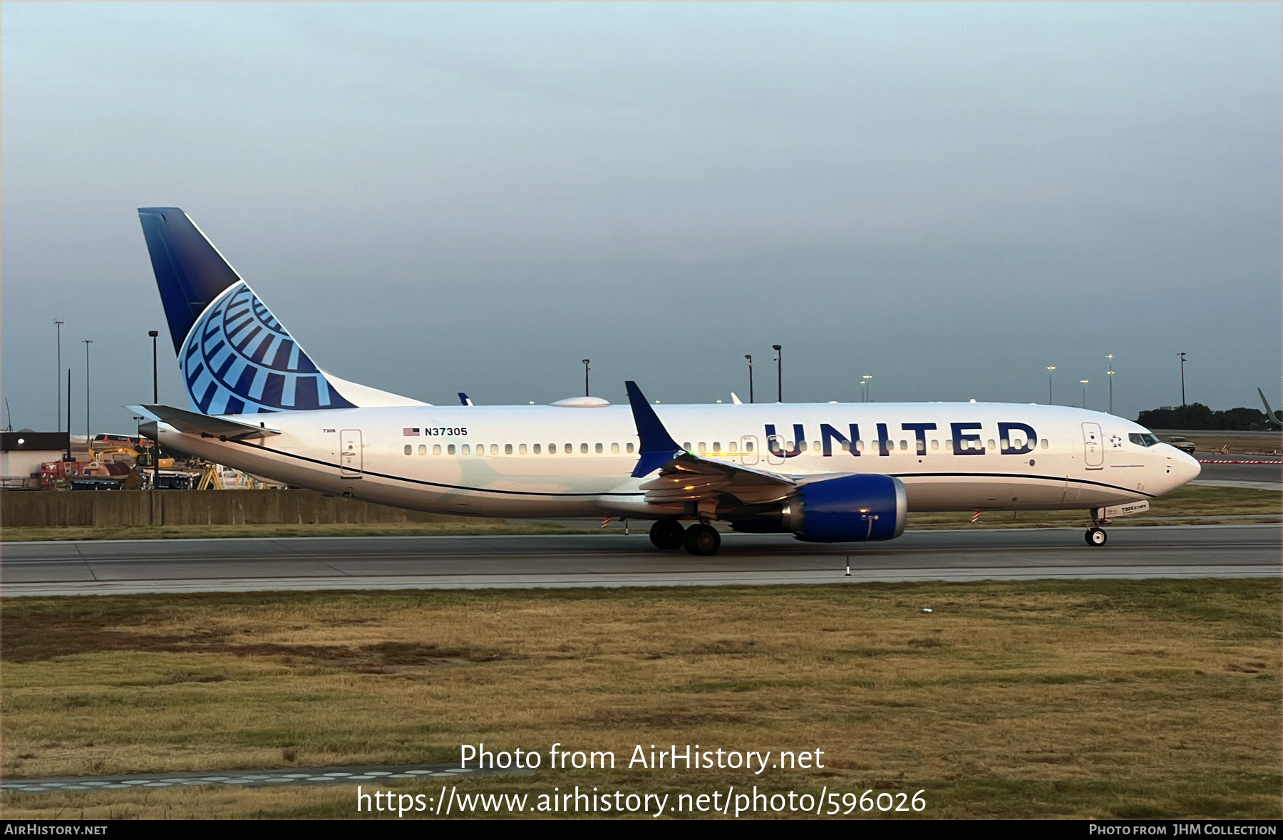 Aircraft Photo of N37305 | Boeing 737-8 Max 8 | United Airlines | AirHistory.net #596026